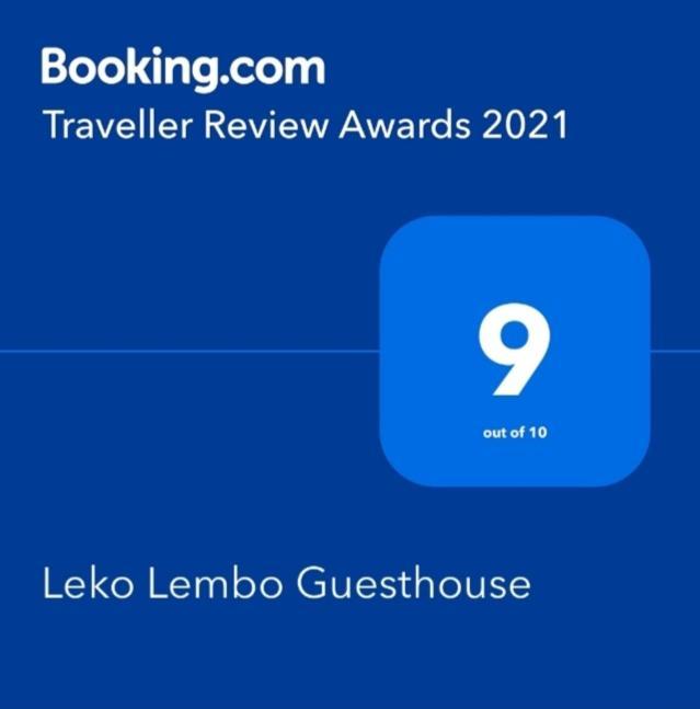 Leko Lembo Guesthouse Keli المظهر الخارجي الصورة